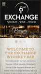 Mobile Screenshot of exchangewhiskeybar.com
